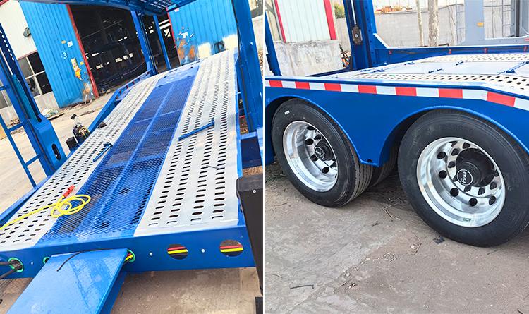 Double Deck Car Transport Trailer for Sale in Mexico