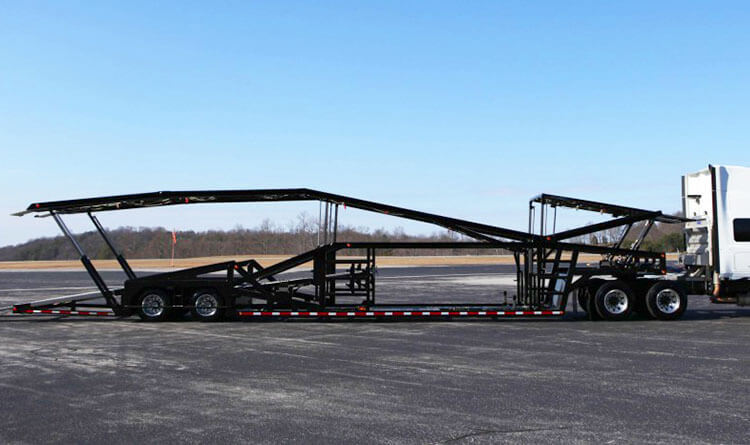 Open 7 Car Carrier Trailer for Sale in Mexico