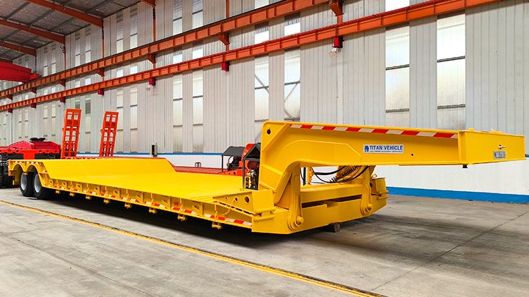 2 Line 4 Axle Gooseneck Lowboy Trailer for Sale in Mexico