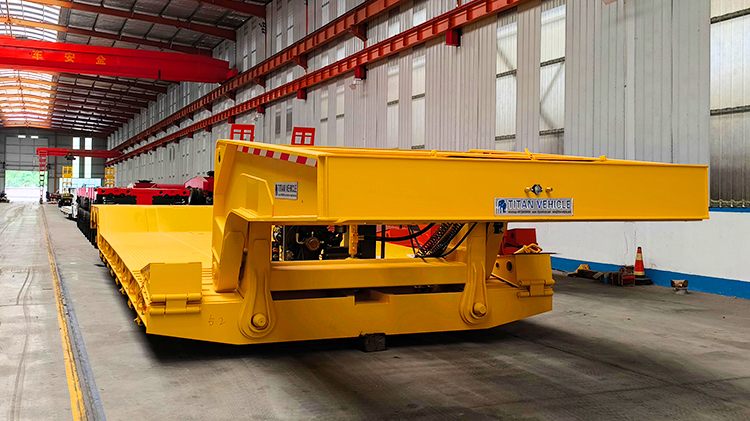 2 Line 4 Axle Gooseneck Lowboy Trailer for Sale in Mexico