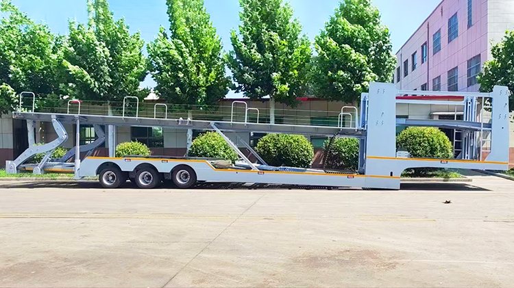 3 Axle Semi Car Transporter Trailer for Sale in Mexico