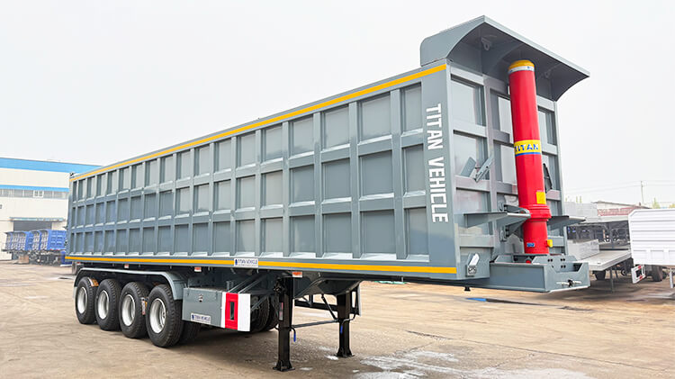 4 Axle 80 Ton Semi Dump Trailers for Sale Near Me in Mexico