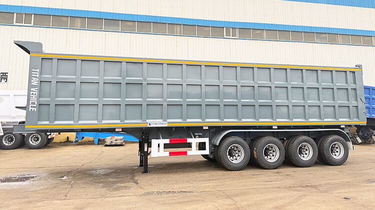 4 Axle 80 Ton Semi Dump Trailers for Sale Near Me in Mexico