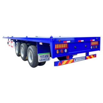 40ft 3 Axle Platform Semi Trailer