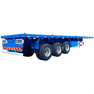 Flatbed Tri Axle Trailer