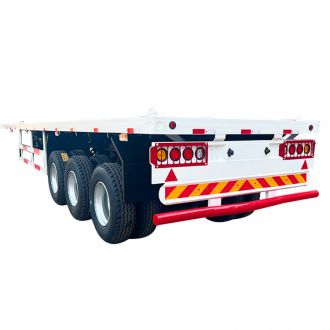 3 Axle Flatbed Semi Trailer