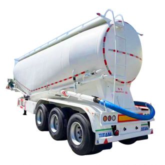 3 Axle 45 CBM Bulk Cement Tanker