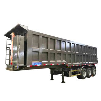 3 Axle 50 Ton 60 Ton Dump Semi Trailer