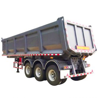 3 Axle U Type Semi Tipper Trailer