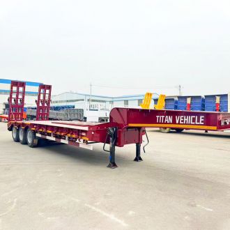 3 Axle 60 Ton Lowbed Truck